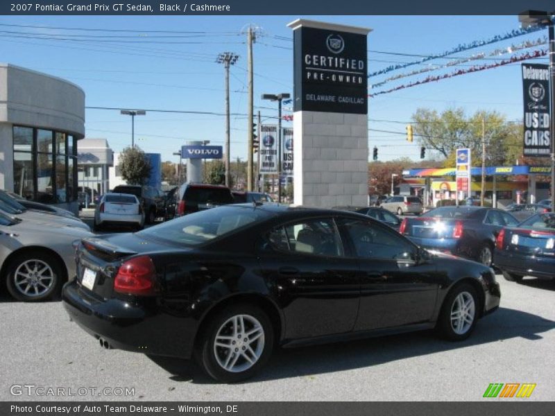 Black / Cashmere 2007 Pontiac Grand Prix GT Sedan