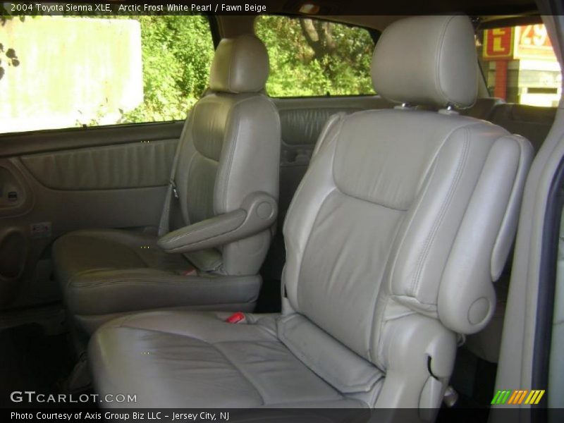 Arctic Frost White Pearl / Fawn Beige 2004 Toyota Sienna XLE