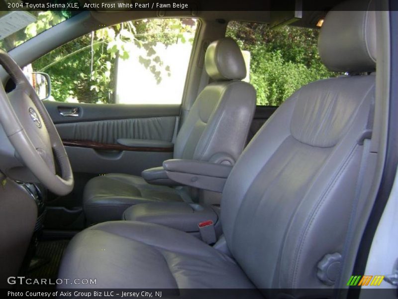 Arctic Frost White Pearl / Fawn Beige 2004 Toyota Sienna XLE