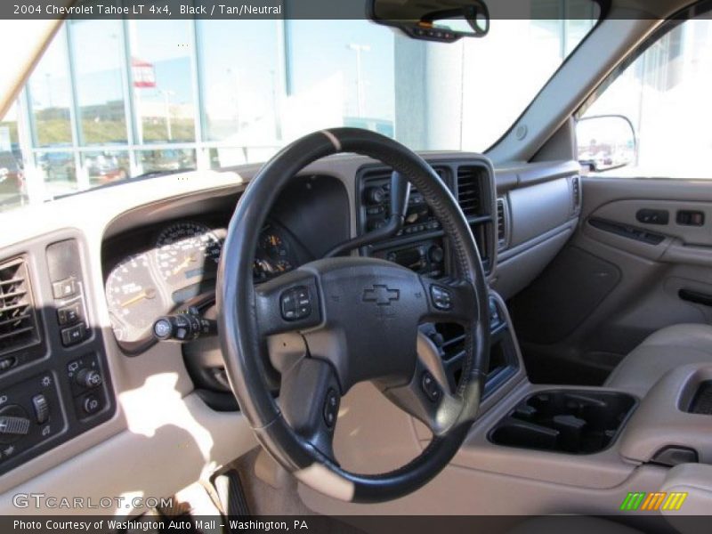 Black / Tan/Neutral 2004 Chevrolet Tahoe LT 4x4