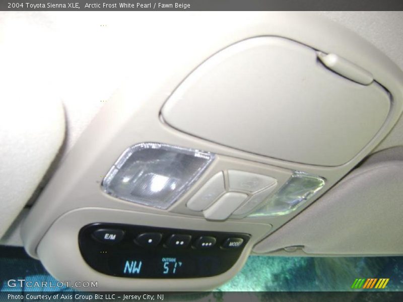 Arctic Frost White Pearl / Fawn Beige 2004 Toyota Sienna XLE