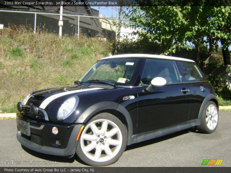 Jet Black / Space Grey/Panther Black 2003 Mini Cooper S Hardtop