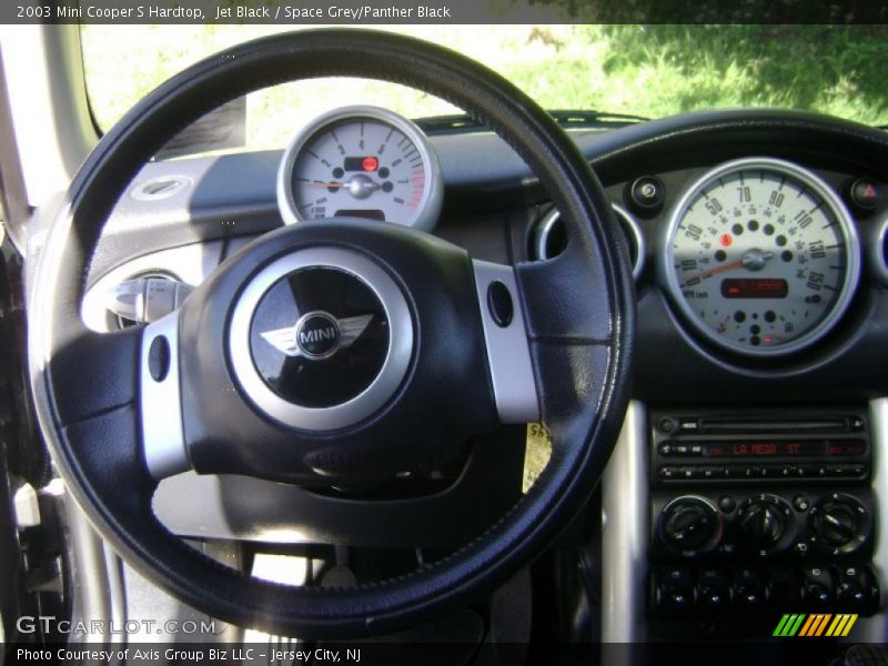 Jet Black / Space Grey/Panther Black 2003 Mini Cooper S Hardtop