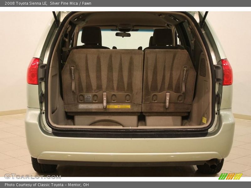 Silver Pine Mica / Fawn 2008 Toyota Sienna LE