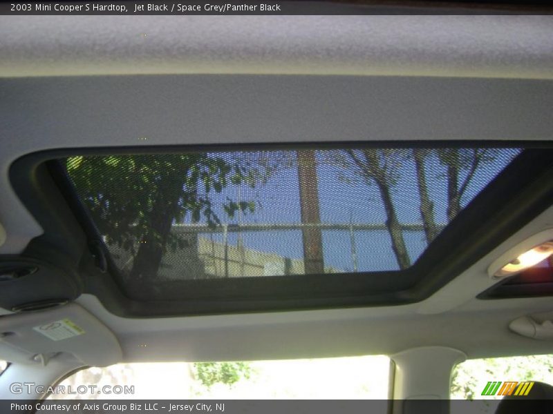 Jet Black / Space Grey/Panther Black 2003 Mini Cooper S Hardtop