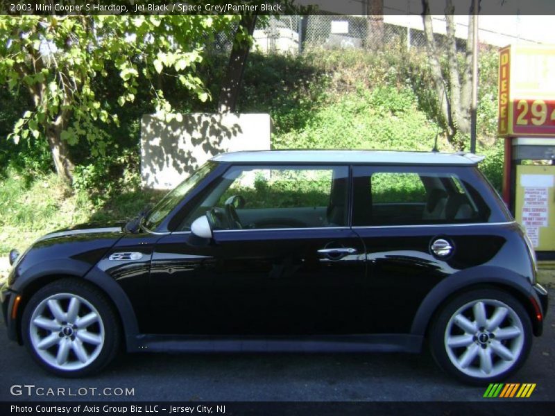 Jet Black / Space Grey/Panther Black 2003 Mini Cooper S Hardtop