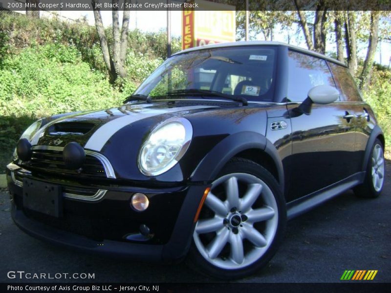 Jet Black / Space Grey/Panther Black 2003 Mini Cooper S Hardtop