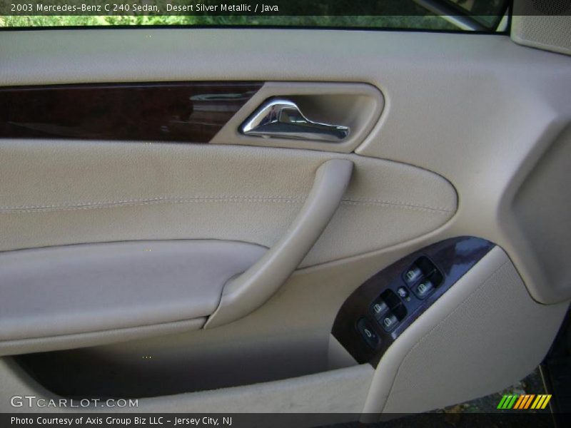 Desert Silver Metallic / Java 2003 Mercedes-Benz C 240 Sedan