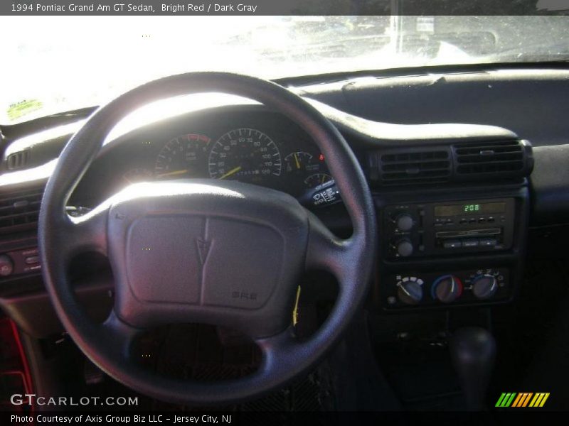 Bright Red / Dark Gray 1994 Pontiac Grand Am GT Sedan