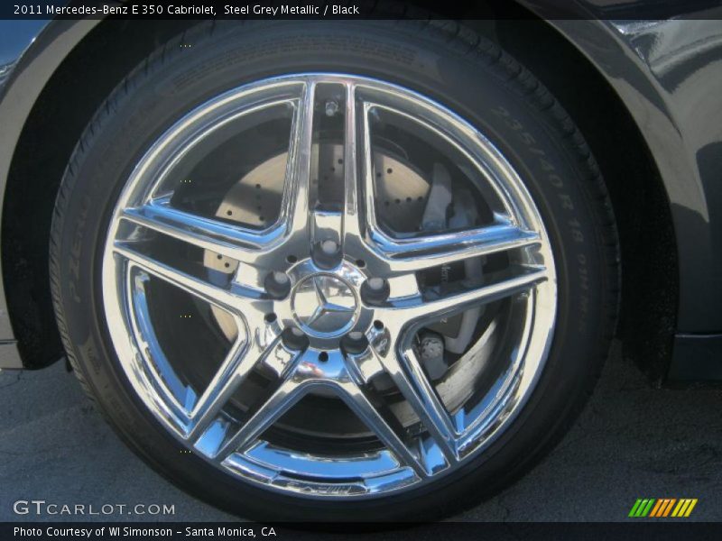  2011 E 350 Cabriolet Wheel