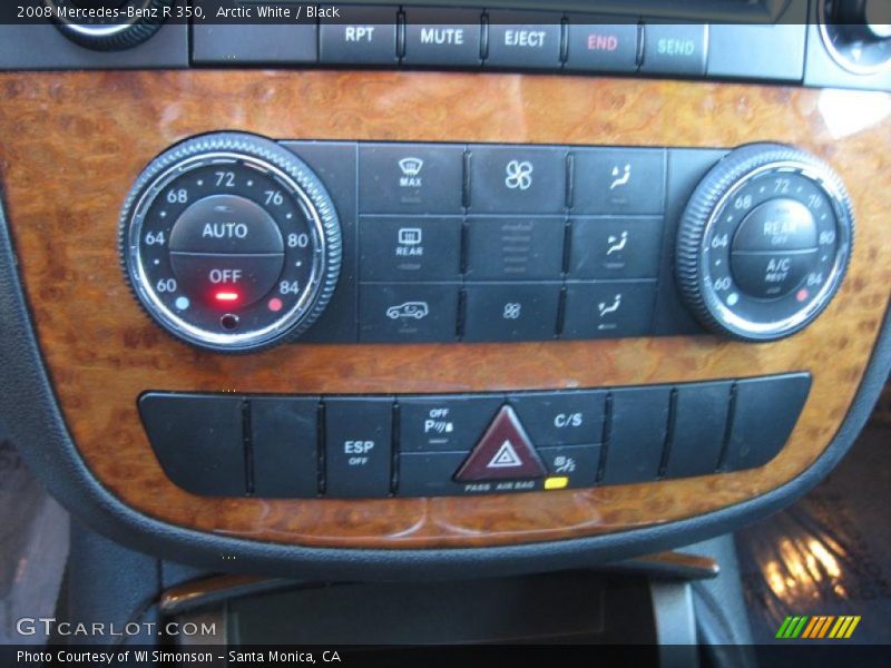 Controls of 2008 R 350
