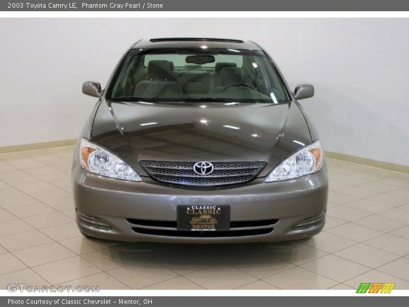 Phantom Gray Pearl / Stone 2003 Toyota Camry LE
