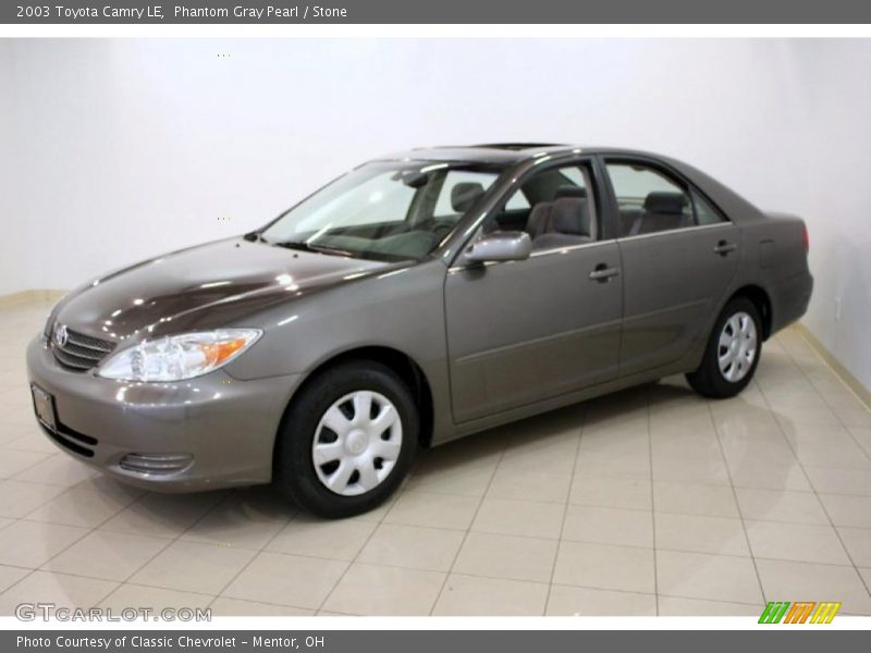 Phantom Gray Pearl / Stone 2003 Toyota Camry LE