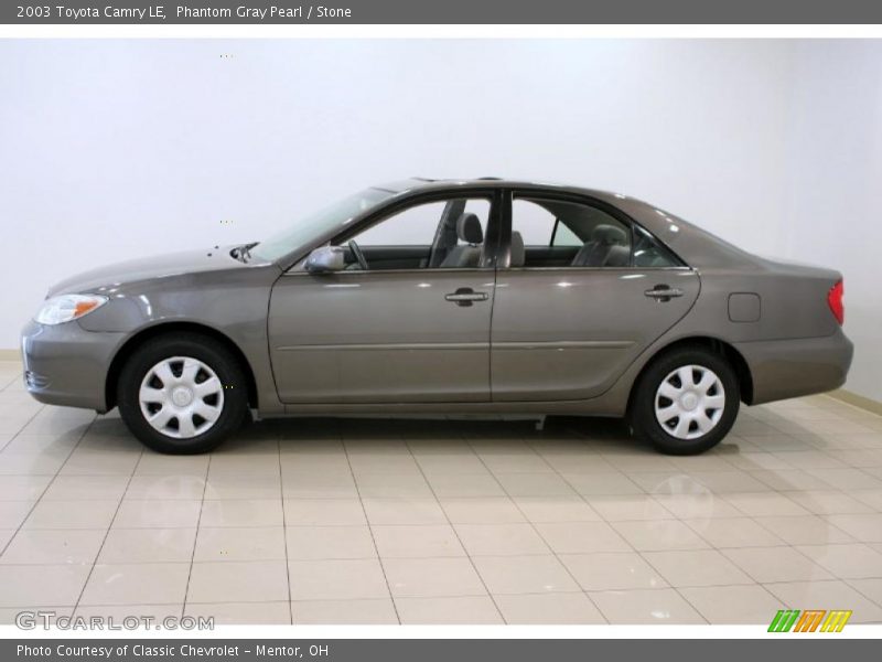 Phantom Gray Pearl / Stone 2003 Toyota Camry LE