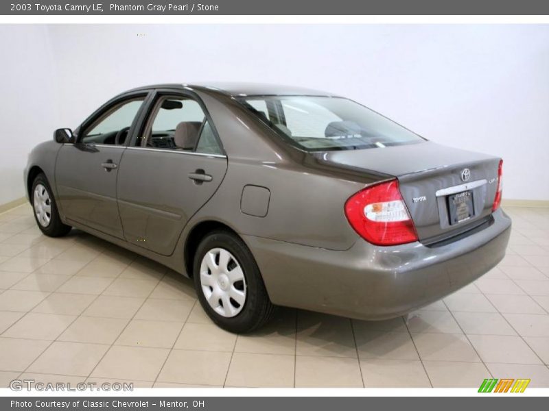Phantom Gray Pearl / Stone 2003 Toyota Camry LE