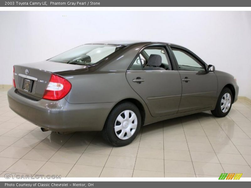 Phantom Gray Pearl / Stone 2003 Toyota Camry LE