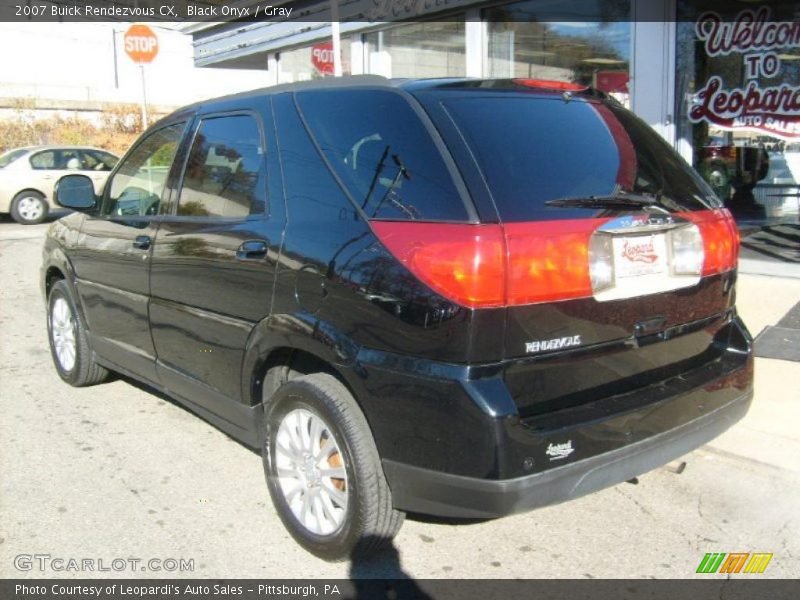 Black Onyx / Gray 2007 Buick Rendezvous CX