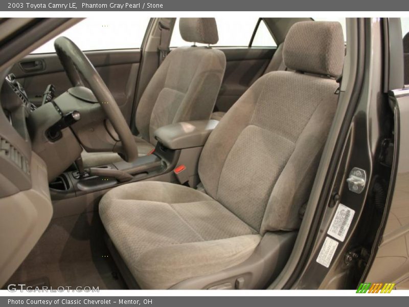 Phantom Gray Pearl / Stone 2003 Toyota Camry LE
