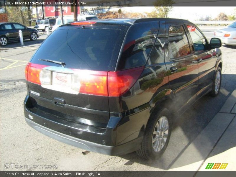 Black Onyx / Gray 2007 Buick Rendezvous CX