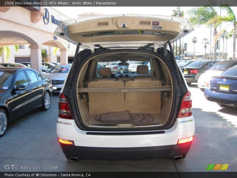 Arctic White / Macadamia 2008 Mercedes-Benz GL 450 4Matic