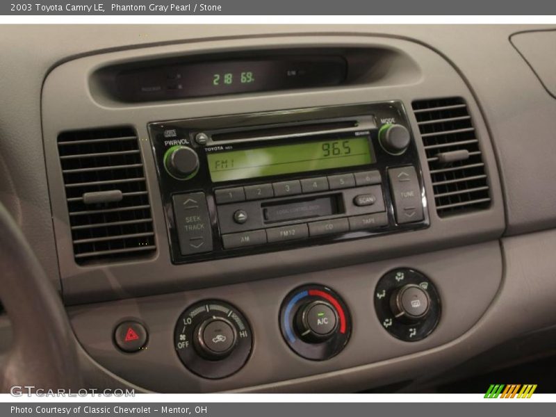Phantom Gray Pearl / Stone 2003 Toyota Camry LE