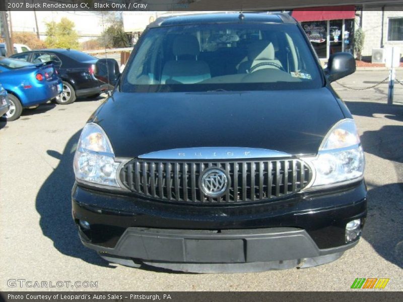 Black Onyx / Gray 2007 Buick Rendezvous CX