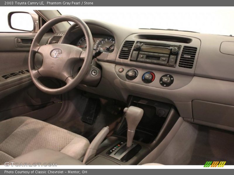 Phantom Gray Pearl / Stone 2003 Toyota Camry LE