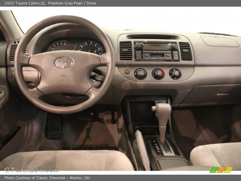 Phantom Gray Pearl / Stone 2003 Toyota Camry LE