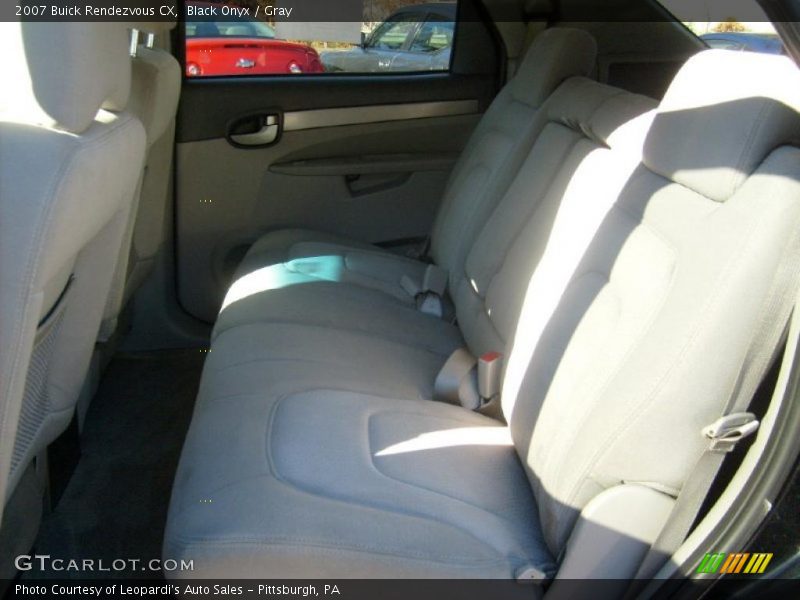 Black Onyx / Gray 2007 Buick Rendezvous CX