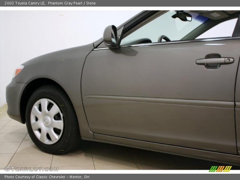 Phantom Gray Pearl / Stone 2003 Toyota Camry LE