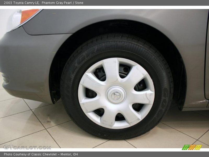 Phantom Gray Pearl / Stone 2003 Toyota Camry LE