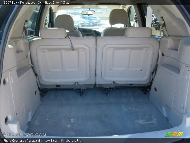 Black Onyx / Gray 2007 Buick Rendezvous CX