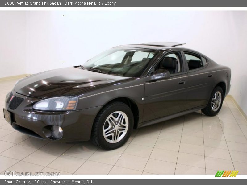 Dark Mocha Metallic / Ebony 2008 Pontiac Grand Prix Sedan