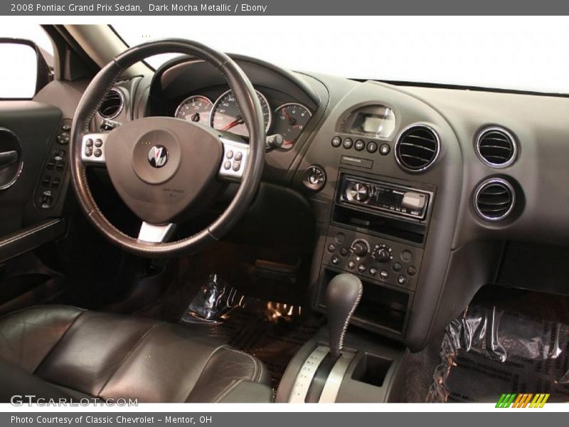 Dark Mocha Metallic / Ebony 2008 Pontiac Grand Prix Sedan