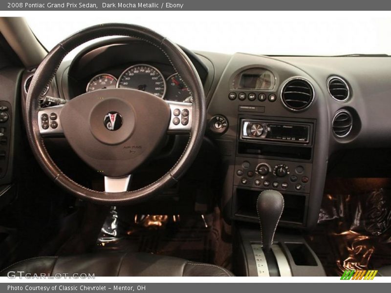 Dark Mocha Metallic / Ebony 2008 Pontiac Grand Prix Sedan