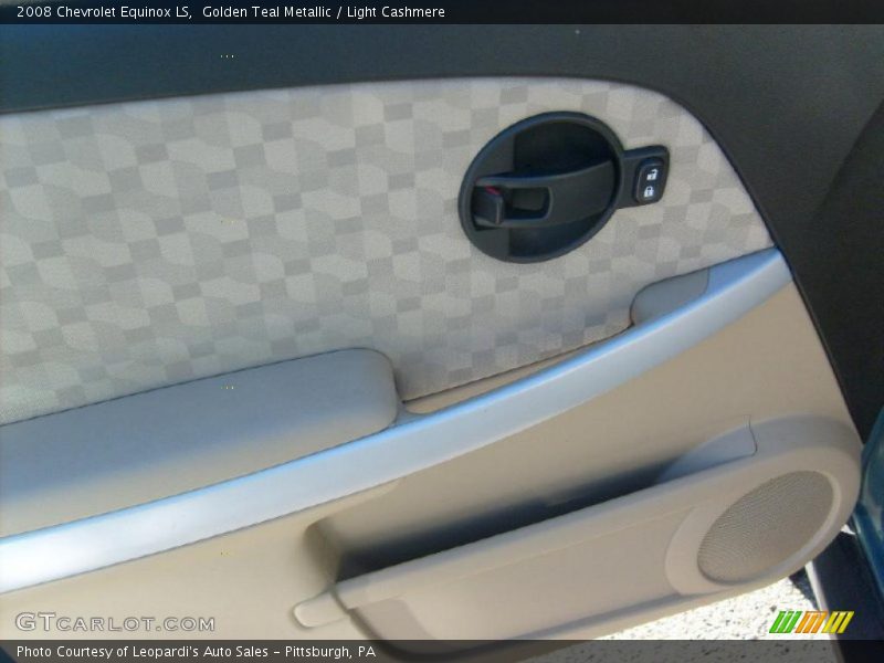 Golden Teal Metallic / Light Cashmere 2008 Chevrolet Equinox LS