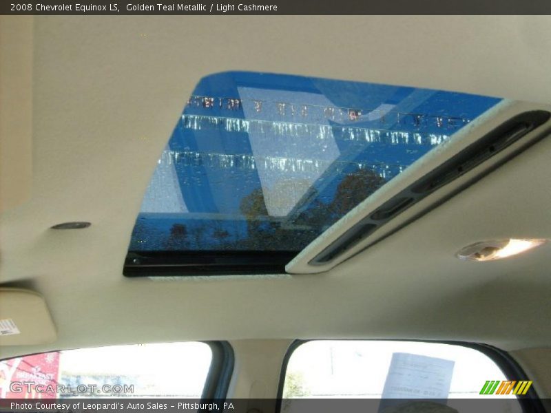 Sunroof of 2008 Equinox LS