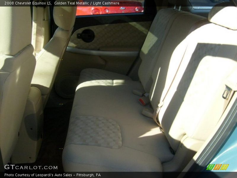 Golden Teal Metallic / Light Cashmere 2008 Chevrolet Equinox LS