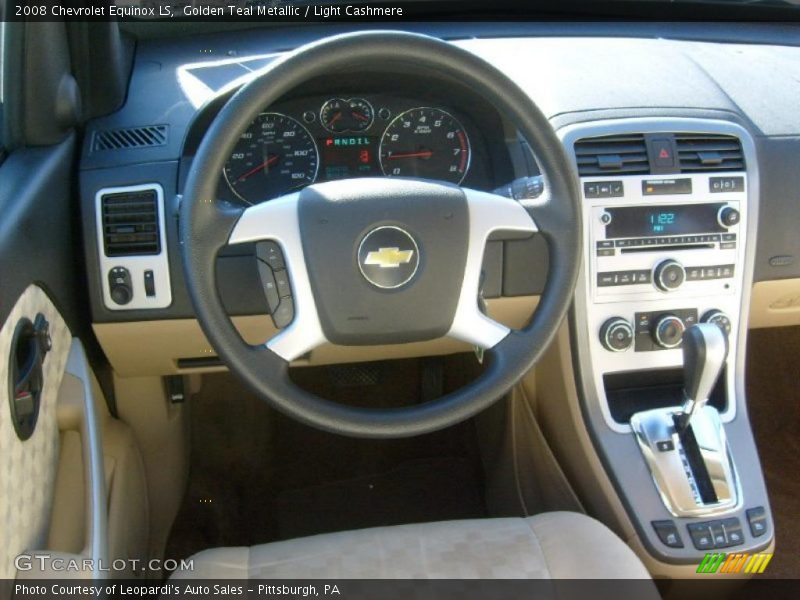 Dashboard of 2008 Equinox LS