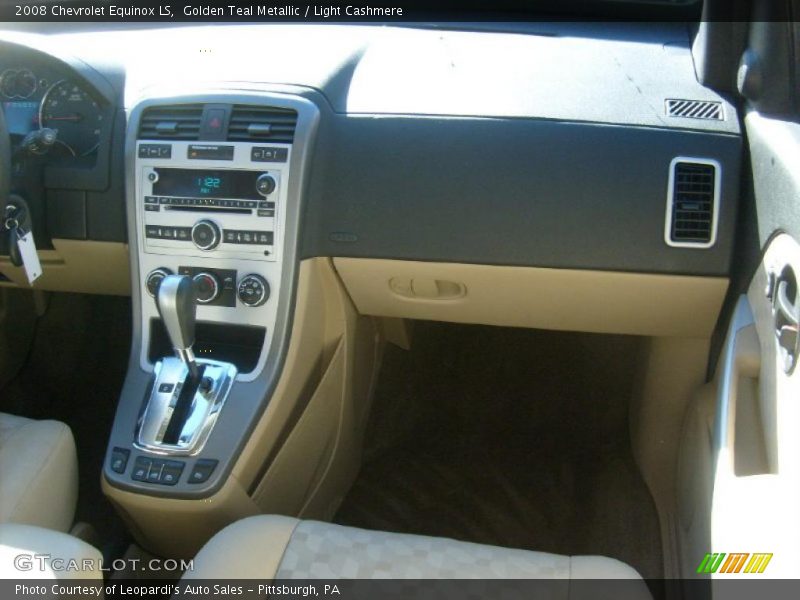 Dashboard of 2008 Equinox LS