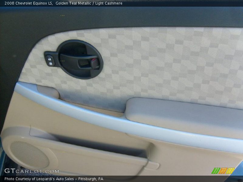 Golden Teal Metallic / Light Cashmere 2008 Chevrolet Equinox LS