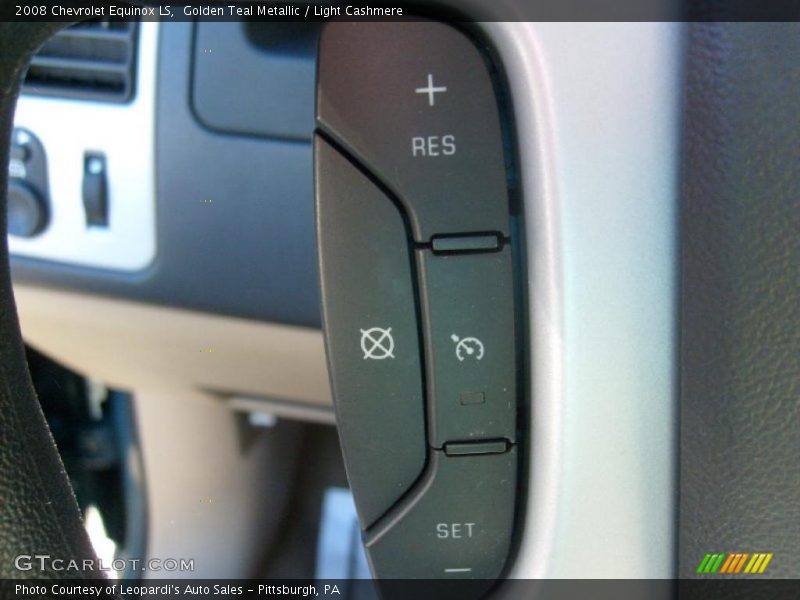Controls of 2008 Equinox LS