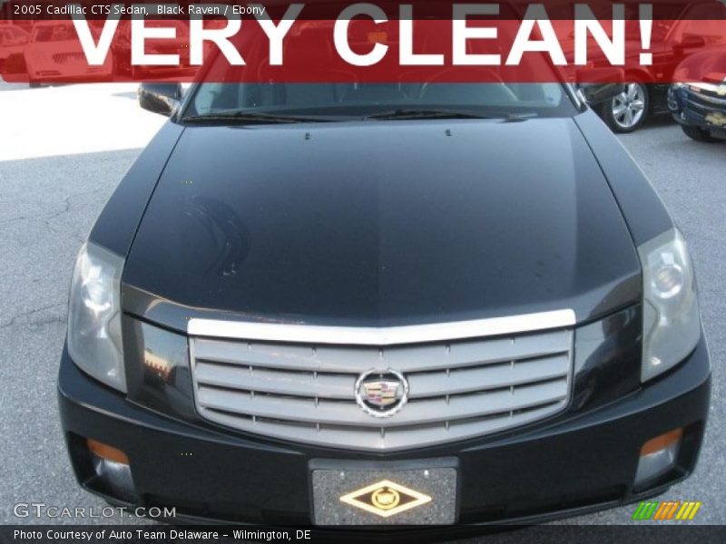 Black Raven / Ebony 2005 Cadillac CTS Sedan