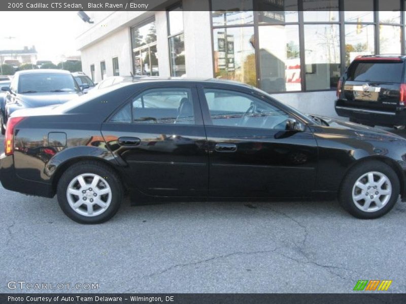 Black Raven / Ebony 2005 Cadillac CTS Sedan