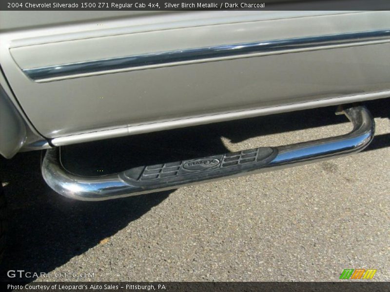 Silver Birch Metallic / Dark Charcoal 2004 Chevrolet Silverado 1500 Z71 Regular Cab 4x4