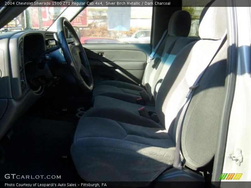 Silver Birch Metallic / Dark Charcoal 2004 Chevrolet Silverado 1500 Z71 Regular Cab 4x4