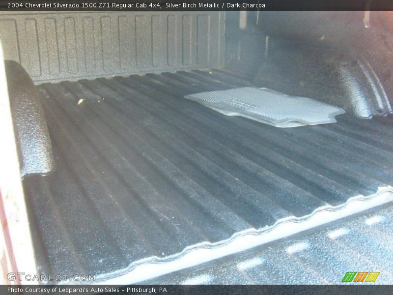 Silver Birch Metallic / Dark Charcoal 2004 Chevrolet Silverado 1500 Z71 Regular Cab 4x4