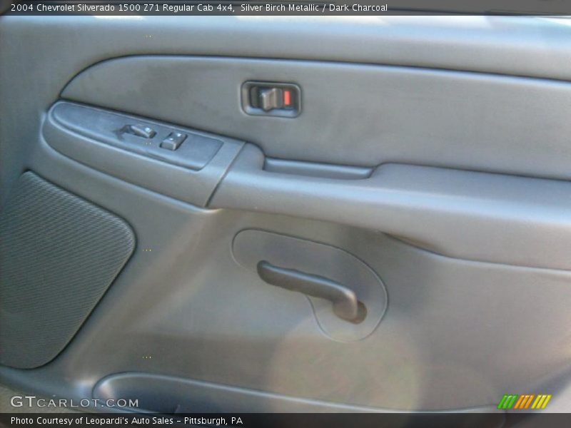 Silver Birch Metallic / Dark Charcoal 2004 Chevrolet Silverado 1500 Z71 Regular Cab 4x4