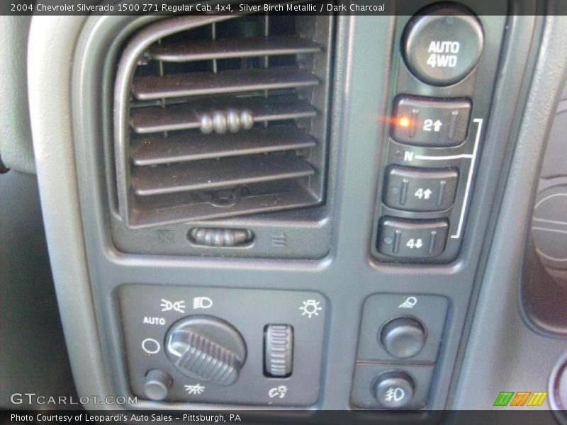 Silver Birch Metallic / Dark Charcoal 2004 Chevrolet Silverado 1500 Z71 Regular Cab 4x4