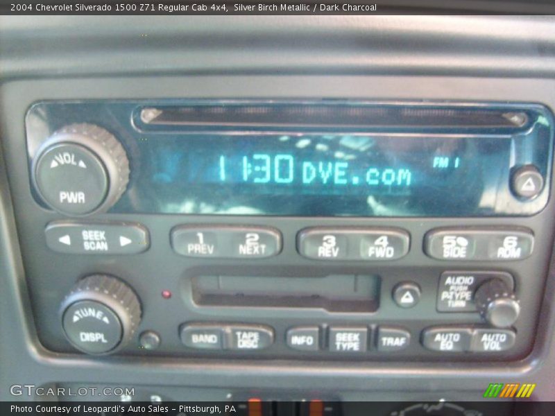 Silver Birch Metallic / Dark Charcoal 2004 Chevrolet Silverado 1500 Z71 Regular Cab 4x4